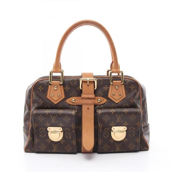 LOUIS VUITTON Brown Monogram Leather Bag - Picture 2 of 11